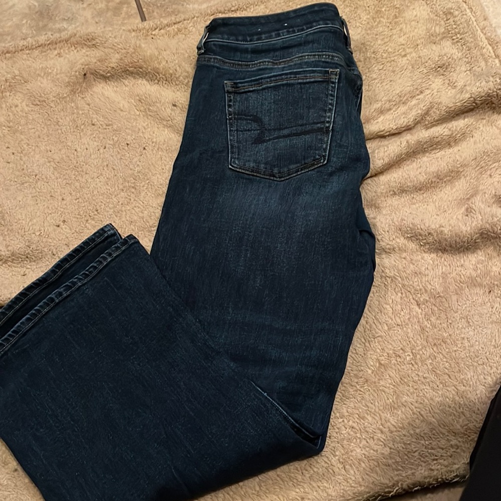 American Eagle Women’s Stretch X Favorite Boyfriend Jeans-size 14Short